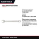 Klein Tools 68420 – Wrench Box & Open End – 10-15 Deg Offset Type, 7/8 In