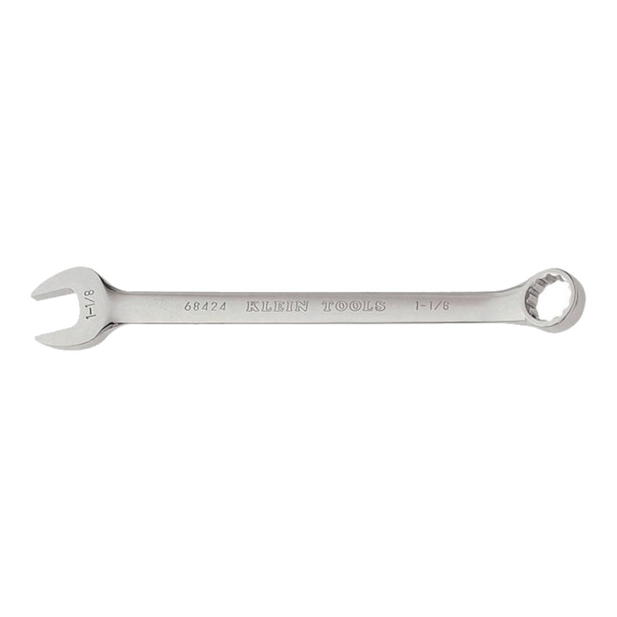 Klein Tools – Box & Open End Wrench, 10-15 Deg Offset 68424 – 1-1/8 in