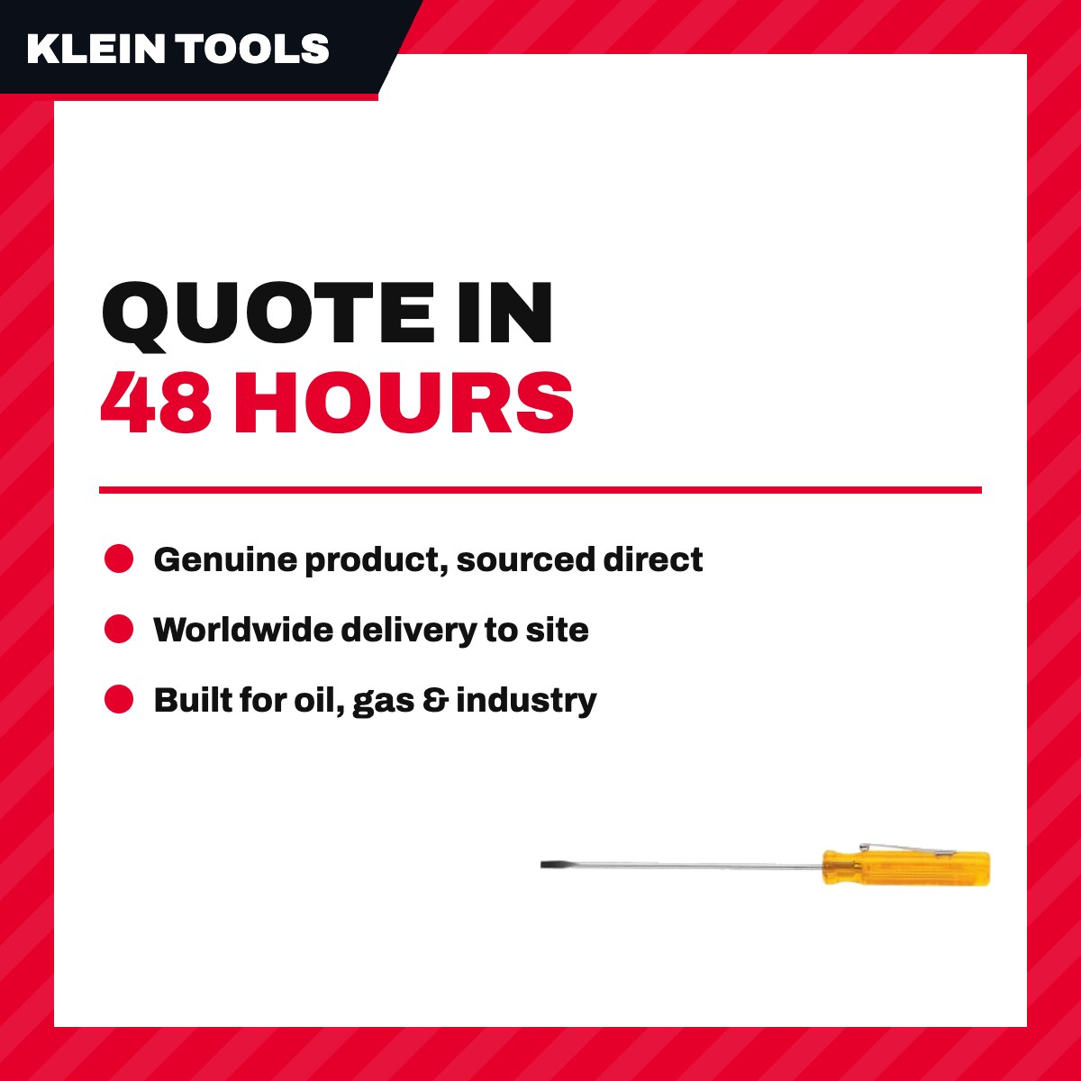 Klein Tools A1312 – Screwdriver – Pocket Type, 3.1 Mm (1/8 In) Wd Tip