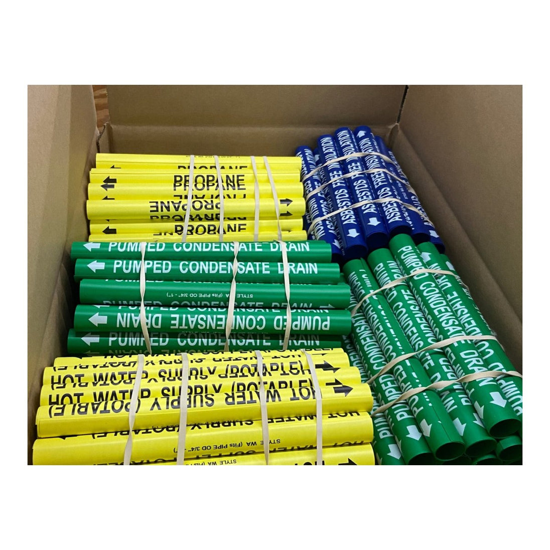 Kolbi Pipe OTHERS – Enhanced Polyester Pipe Marker• Made Of 5 Mil Polyester