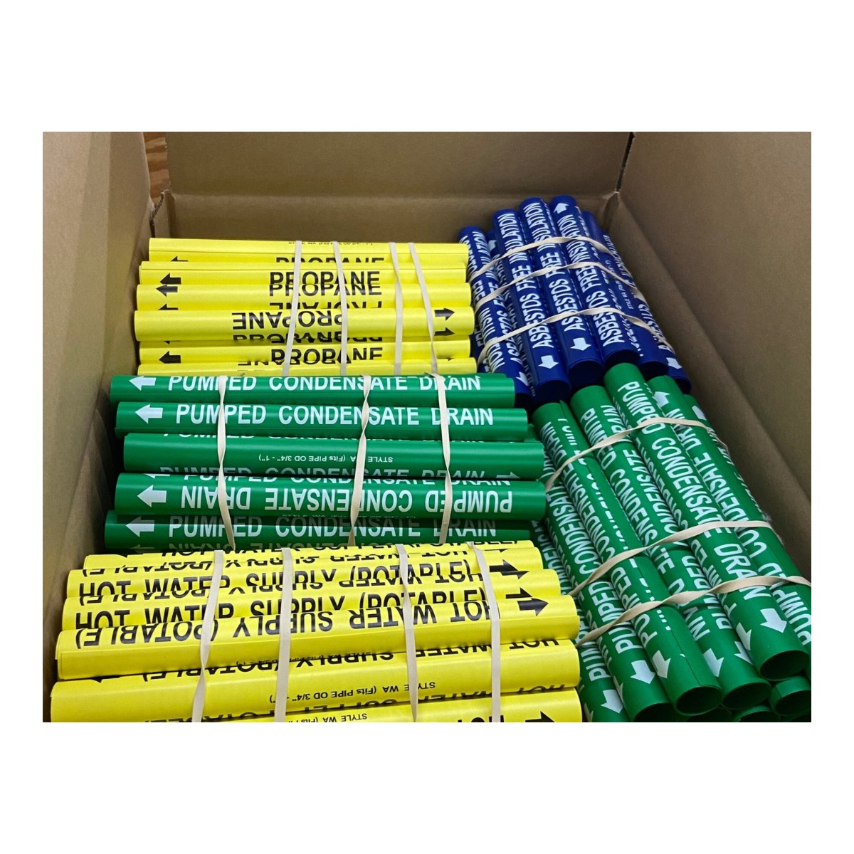 Kolbi Pipe OTHERS – Enhanced Polyester Pipe Marker• Made Of 5 Mil Polyester