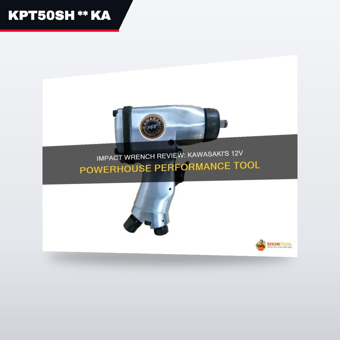 Kawasaki Machinery KPT50SH – Impact Wrench Extension Tool, Style Impact