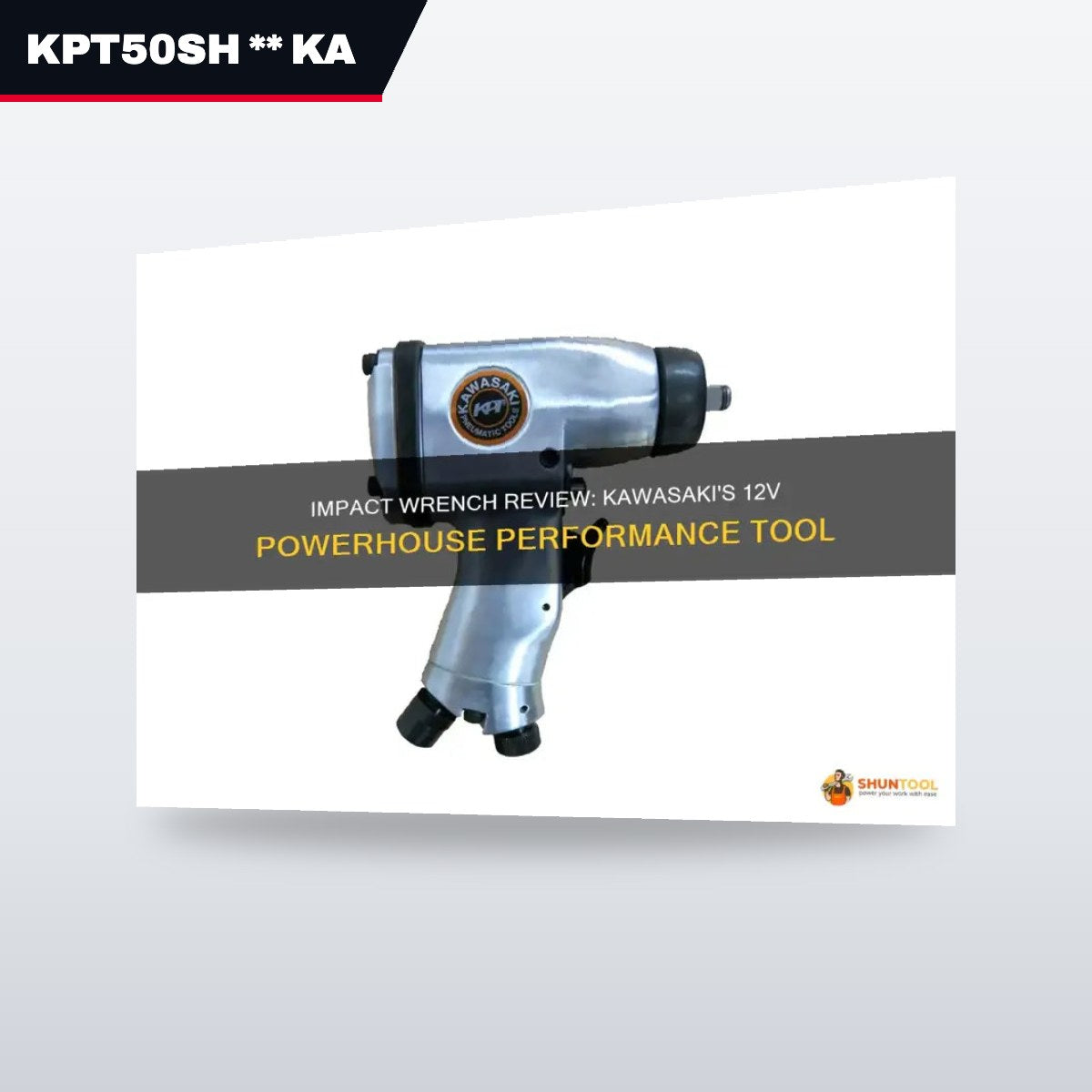 Kawasaki Machinery KPT50SH – Impact Wrench Extension Tool, Style Impact