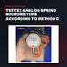 Kta Gage – Testex Analog Spring Micrometers According To Method C In Astm D4417