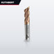 Kuthbert – End Mill, 6.3 mm (1/4 in) Cut dia, Style Four Flute