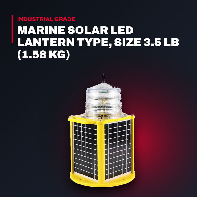 Lantern – Marine Solar Led Lantern Type, Size 3.5 Lb (1.58 Kg)