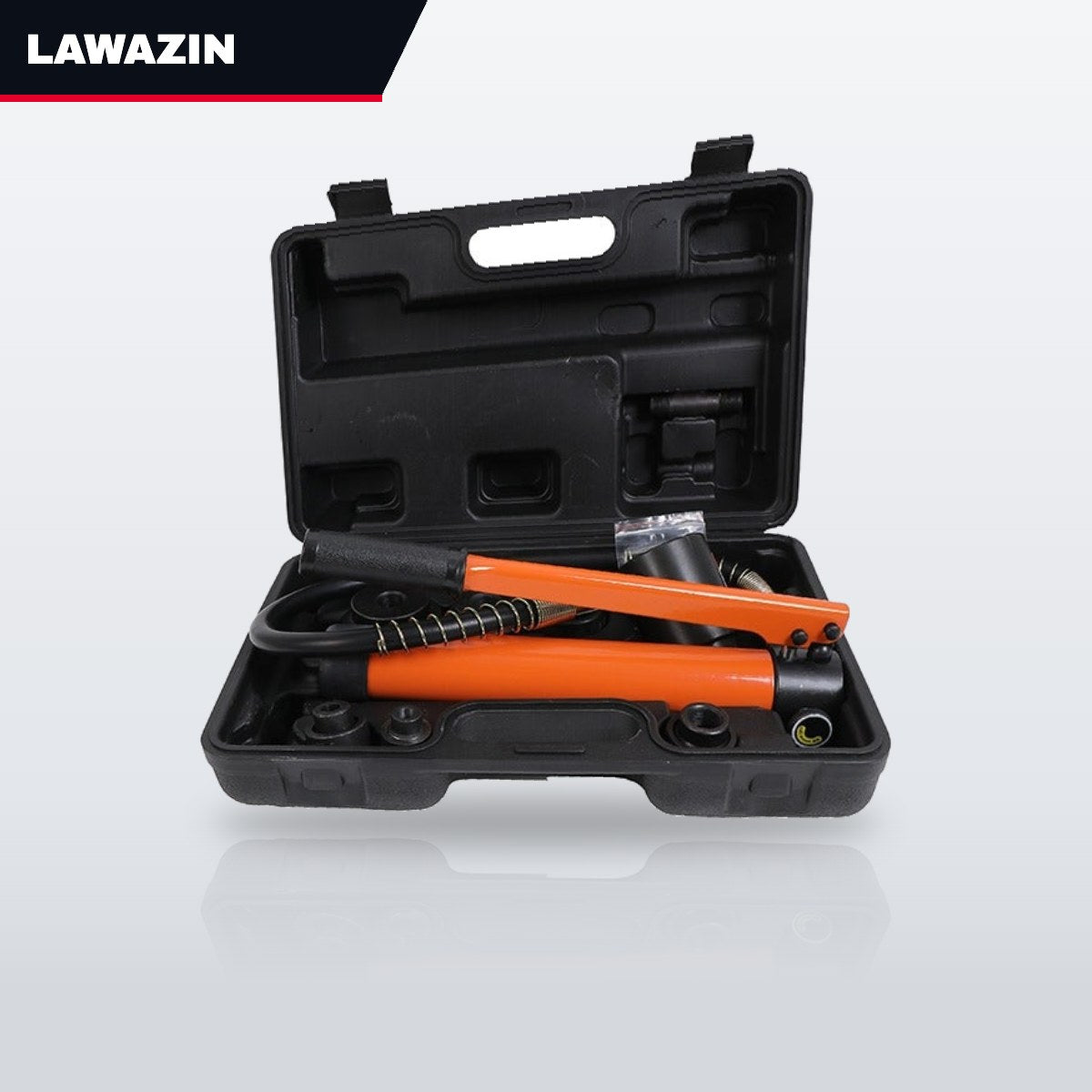 Lawazin OTHERS – Lawazim Hydraulic Hole Digger - Heavy-Duty Hydraulic Knockout Punch Set With Interchangeable Dies For Metal Sh