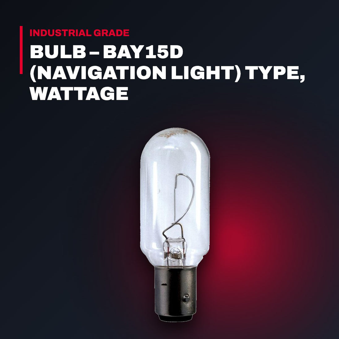 Telemecanique Sa LC1D25G7 – Bulb, Bay15D (Navigation Light), Wattage