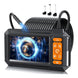leersi_jet C30-5M – Endoscope Camera With Light – Borescope Camera With 4.3 Ips Screen, 1080P Hd With 8 Led Lights