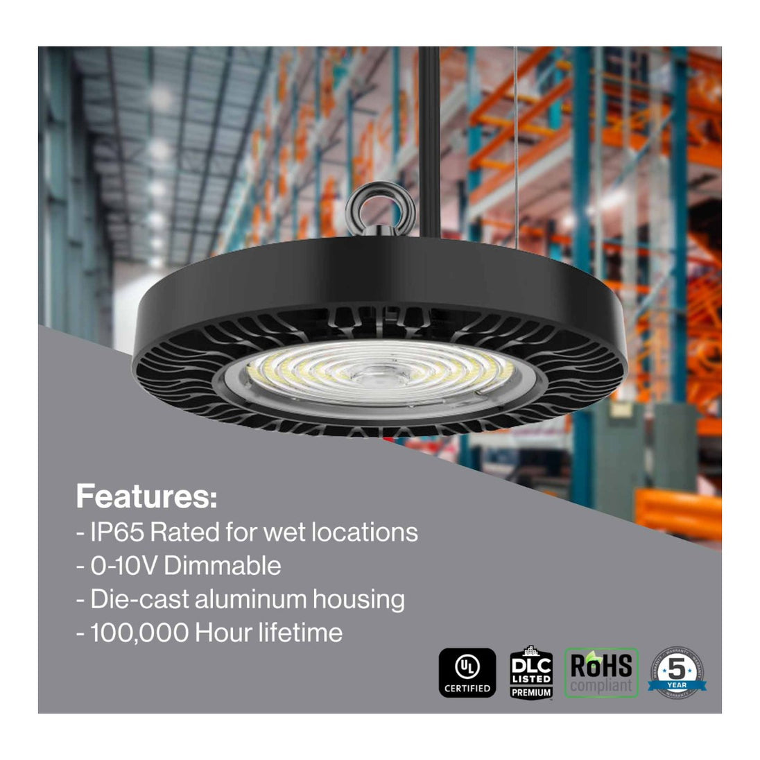 Lght Ftg-Led – High Bay,Fence,200W,2200K