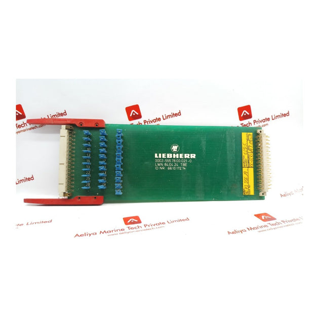 Liebherr 10525375 – Card – Boom Electrics Type Card, Boom Electrics Type