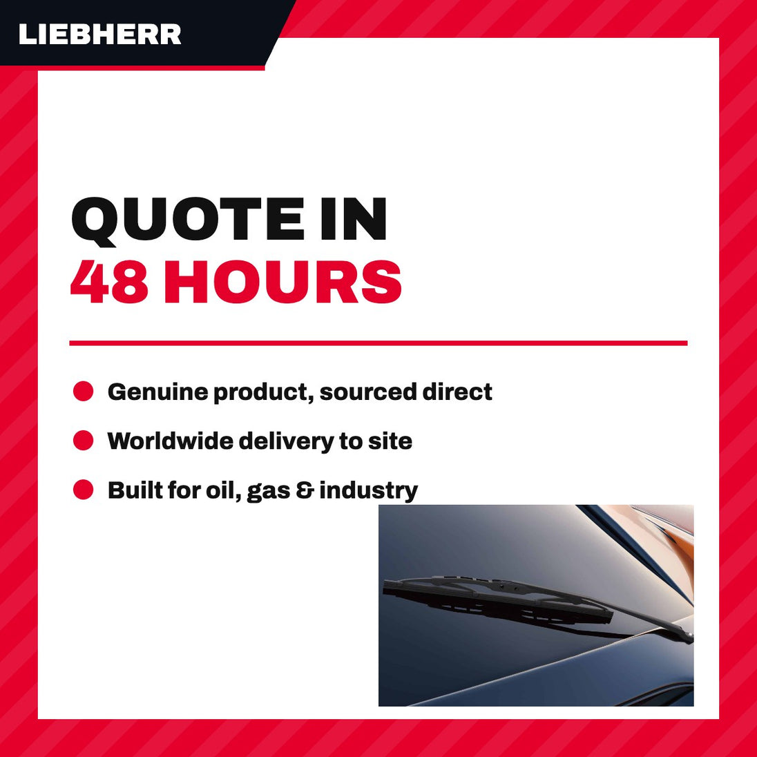 Liebherr – Wiper Blade, 592248314 Wiper Blades