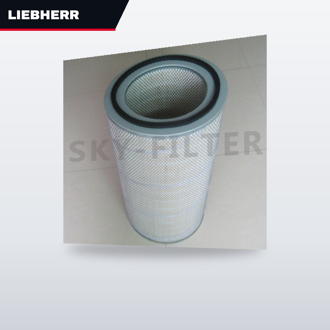 Liebherr 510713814 – Filter Element – Air Media Filter Element, Air Media