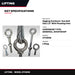 Lifting OTHERS – Rigging Hardware / Eye Bolt Size 1/2'' With Pleading Hole Manufactured By Amco