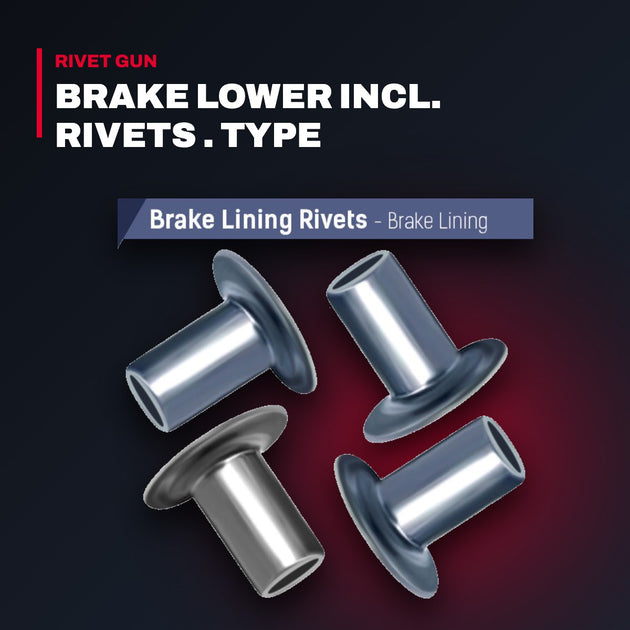 Lining – Brake Lower Incl. Rivets . Type