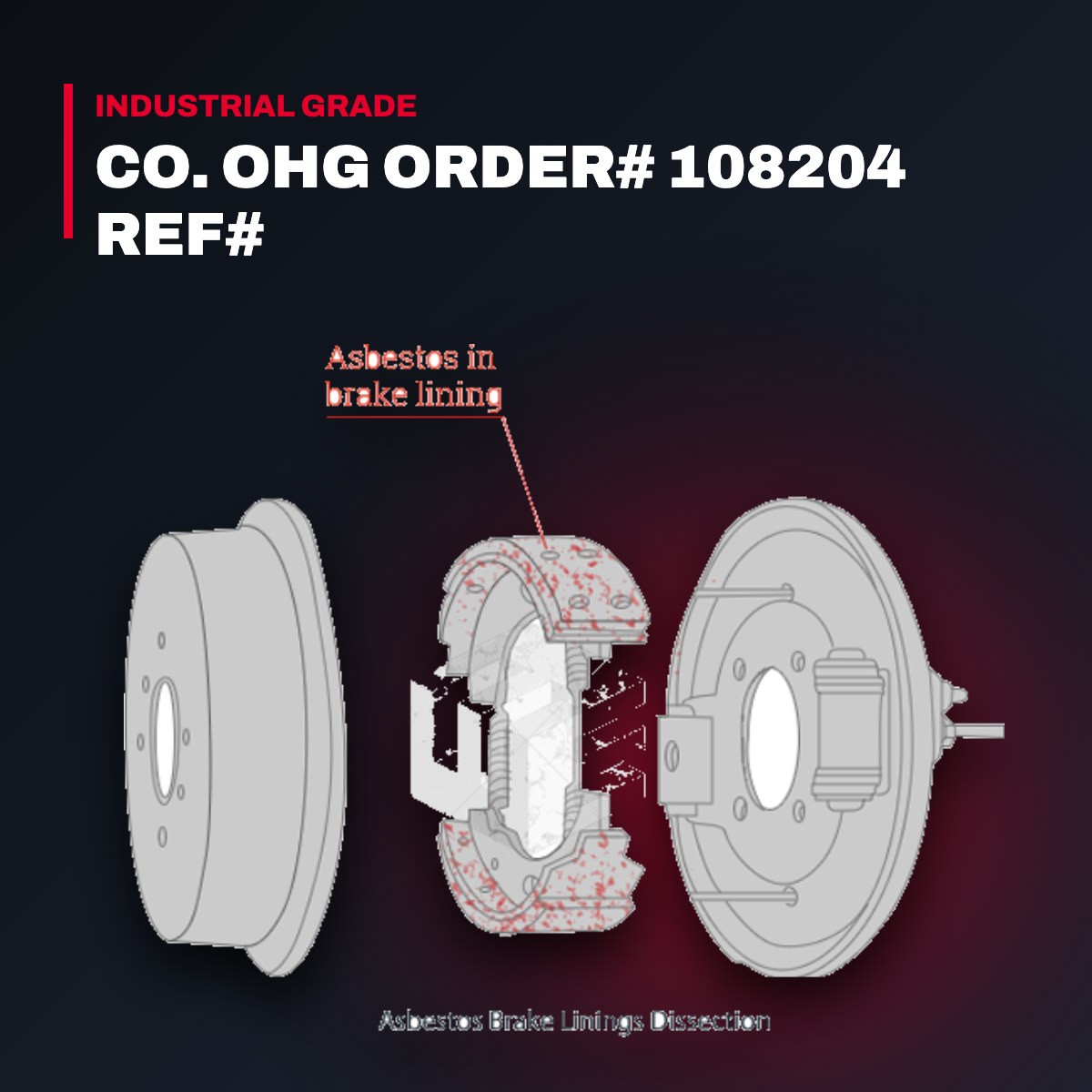 Lining – Brake Type, Part Of Brake Assembly