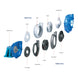 Lntrn Rng-Oem Part – Pmp,Brnz Cstg(Bc3)
