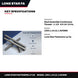Lone Star Fasteners Lp Us 1553.1.0112.1.003989 – Stud Assembly Continuous Thread – 1-1/2 - 8 X 10-1/4 In, Alloy Steel