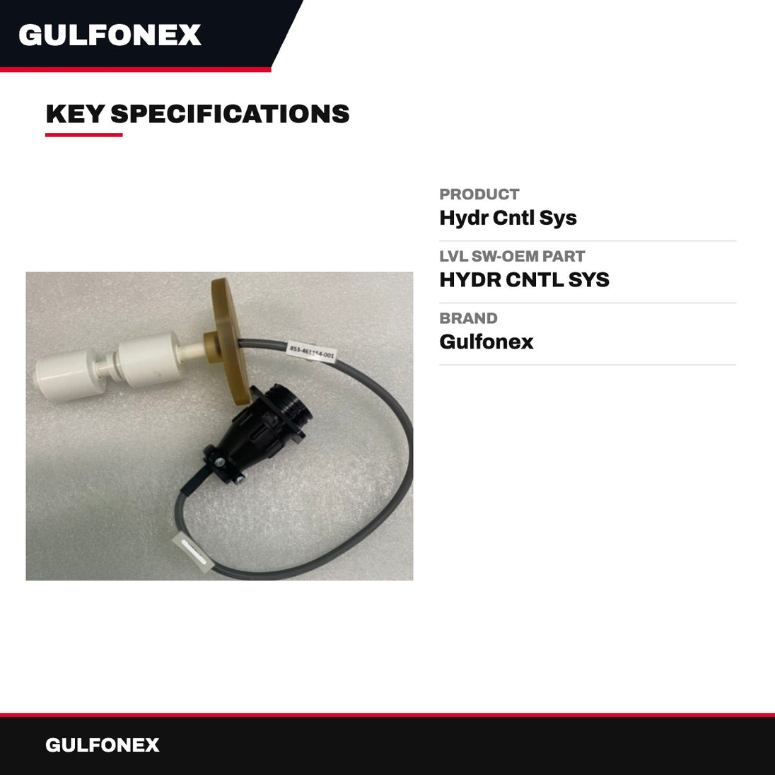 Lvl Sw-Oem Part – Hydr Cntl Sys