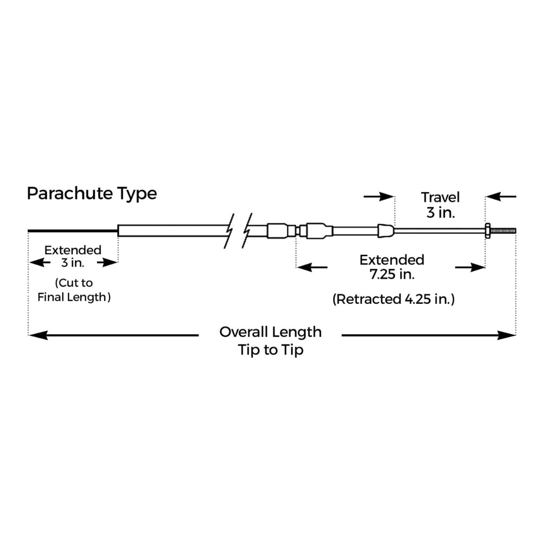 M. C. Miller 14627 – Permanent Half Cell Accuref Sealed Cable Type/Length (Standard)