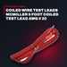 M. C. Miller Co 32912 – Coiled Wire Test Leads Mcmiller 6 Foot Coiled Test Lead Awg # 20