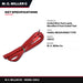 M. C. Miller Co 32912 – Coiled Wire Test Leads Mcmiller 6 Foot Coiled Test Lead Awg # 20