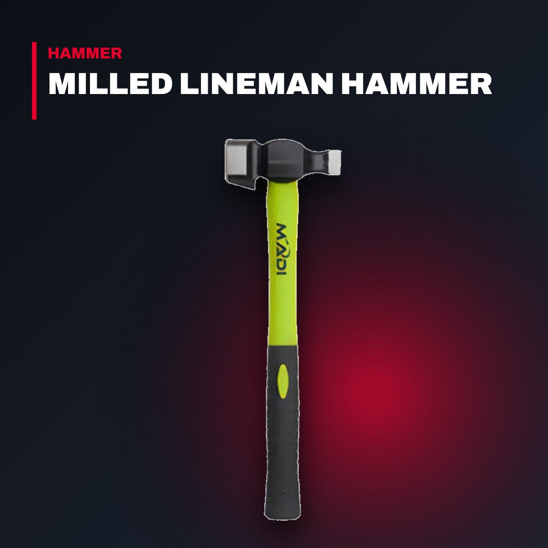 Madi MLH-1 – Milled Lineman Hammer