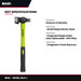 Madi MLH-1 – Milled Lineman Hammer