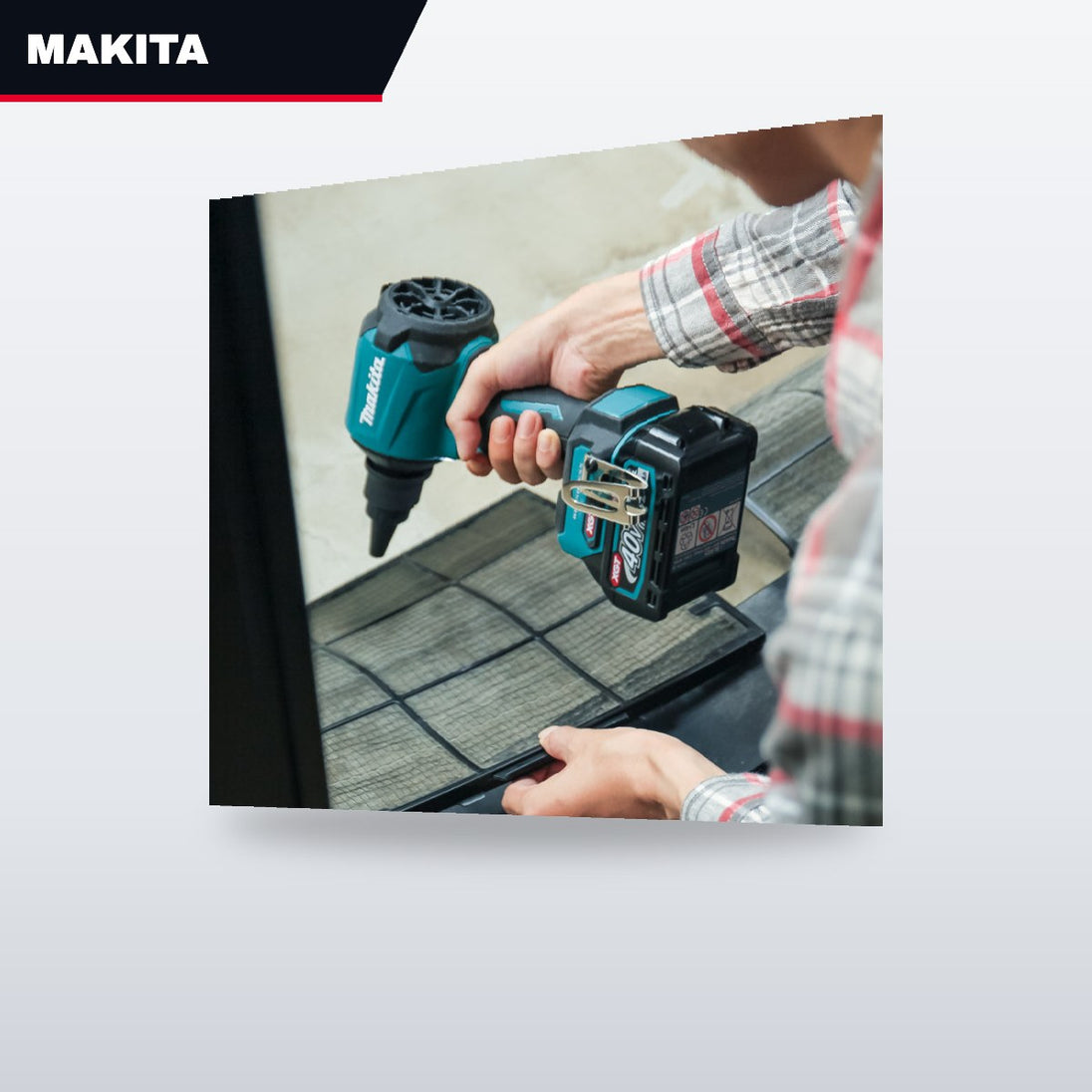 Makita AS001GA101 – Dust Blower Powered By 40Vmax Xgt Li-Ion Battery With A Variety Of Tip Nozzles And The High Blowing Force Prod