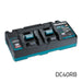 Makita DC40RB – Xgt Two Port Fast Charger – Xgt® • 127V • 2 Pin • Dc40Rb