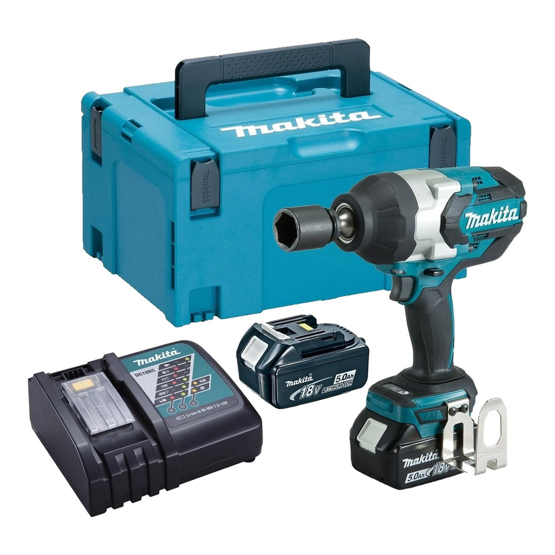 Makita DTW1001RTJ – 18V Brushless 3/4" Impact Wrench Kit