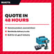 Makita DTW1001RTJ – 18V Brushless 3/4" Impact Wrench Kit
