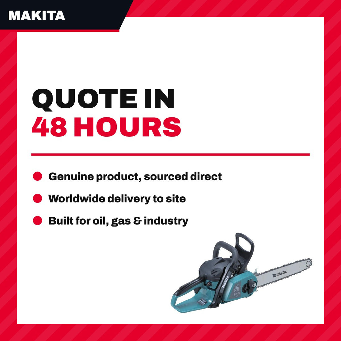 Makita EA3201S35B – Petrol Chainsaw 32cc, 35 cm Bar
