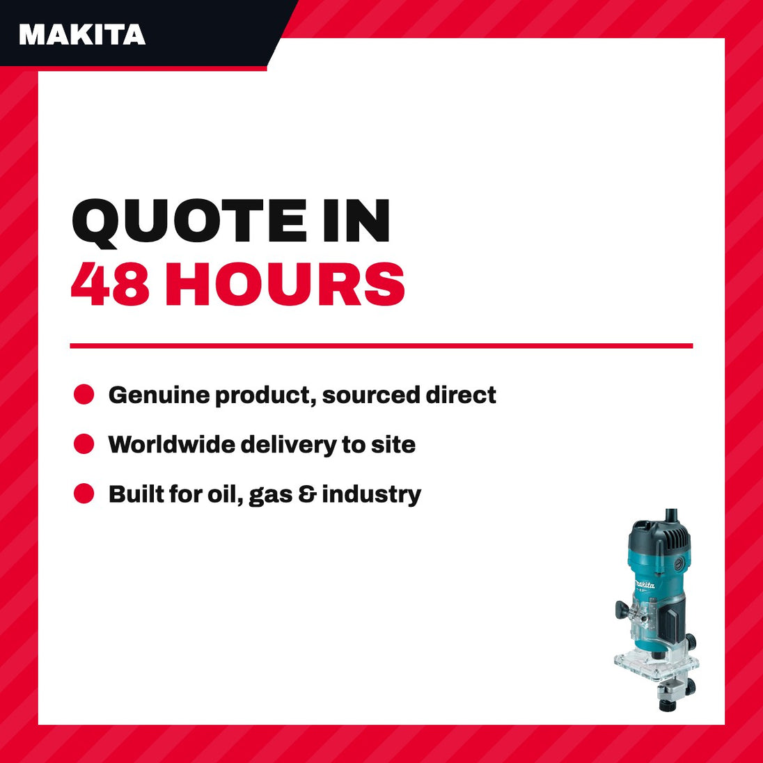 Makita Electric Laminate Trimmer 530W