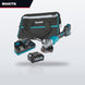 Makita GAG06M1 – 40V max XGT 4-1/2" / 5" Paddle Switch Angle Grinder Kit
