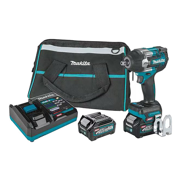 Makita 40V max XGT Brushless 1/2" Impact Wrench Kit, 4-Speed