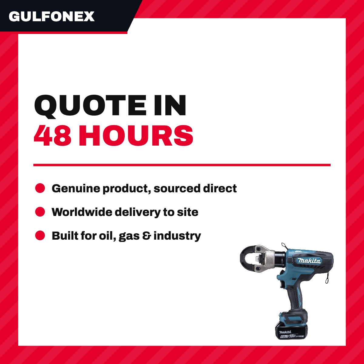 Makita Tc300Drg Rechargeable Crimping Machine Or Equivalent