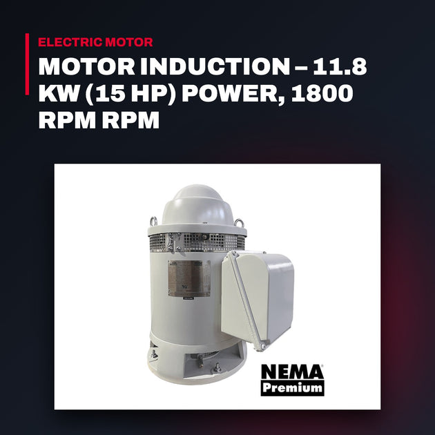 Mampaey Offshore MOTR70101011 – Motor Induction – 11.8 Kw (15 Hp) Power, 1800 Rpm Rpm