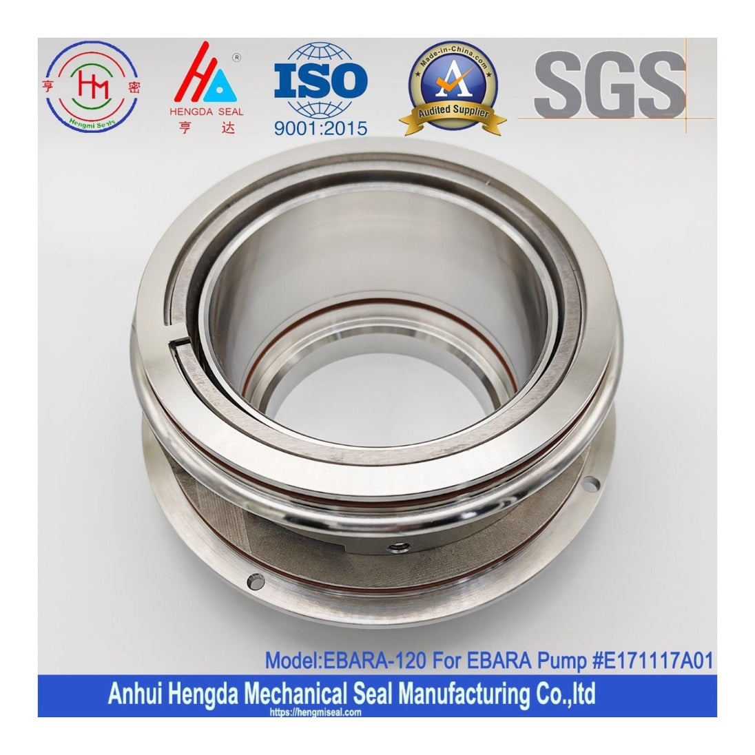 Mechanical Seal – Size 120 Mm / 194 Mm, Assembly To Include Flange