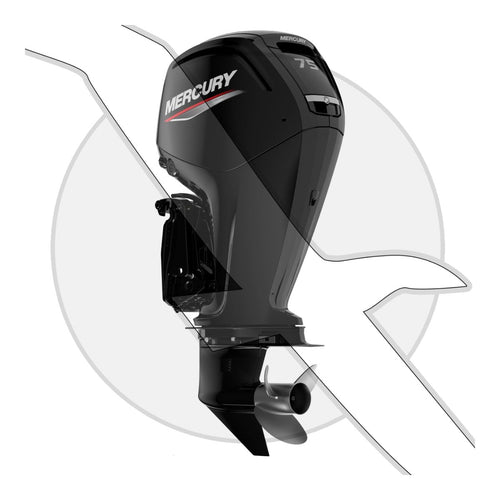 Mercury – Diesel Motor Engine Power, 75Hp Engine, 4 Strokes Control System