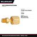 Miller Electric Manufacturing 14389 – Oxygen Hose Adaptor