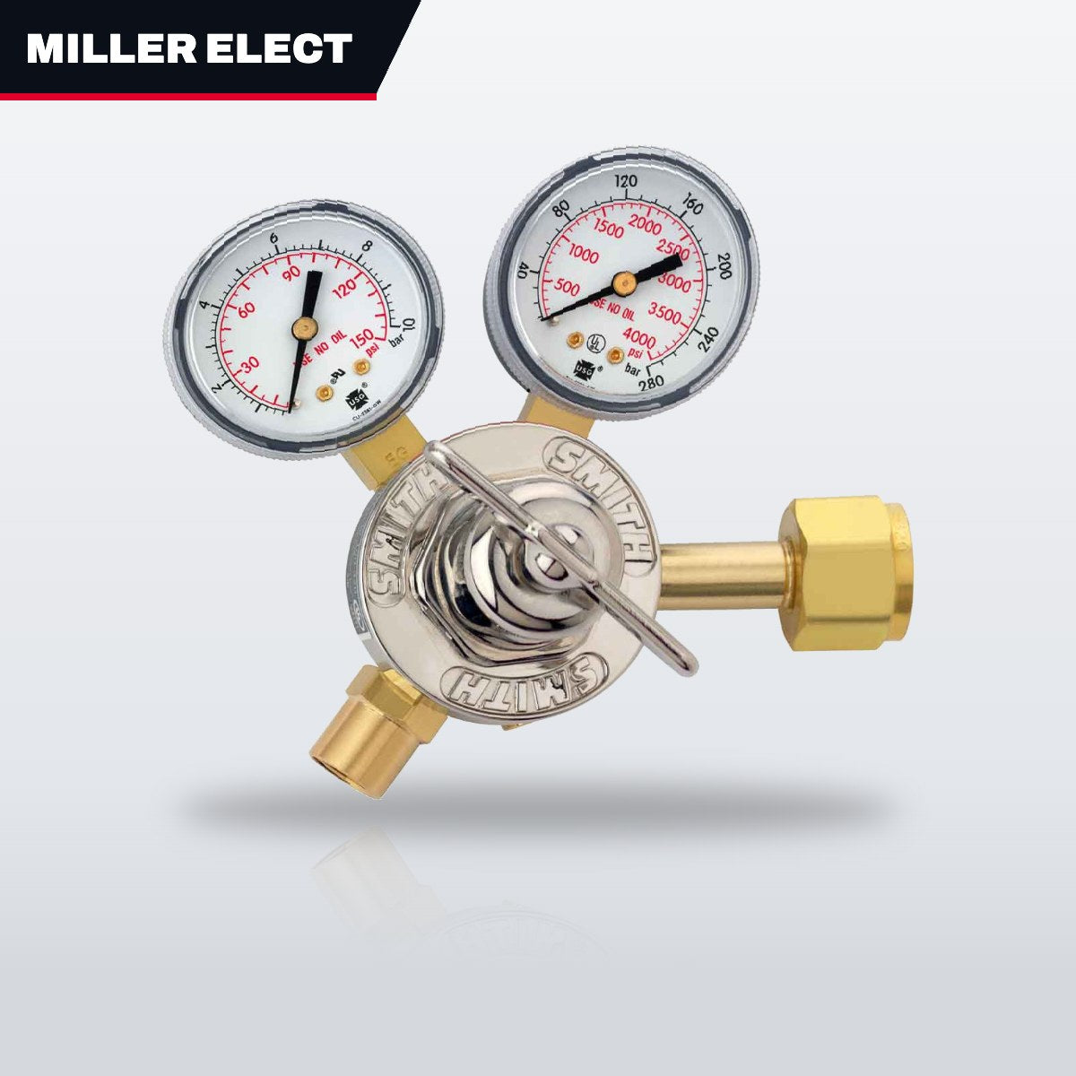 Miller Electric Manufacturing 30-150-320 – Medium-Duty Regulators. 30-150-320 For Co2.