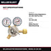 Miller Electric Manufacturing 30-150-320 – Medium-Duty Regulators. 30-150-320 For Co2.