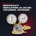 Miller Electric Manufacturing 30-150-580 – Medium-Duty Regulators. 30-150-580 For Argon – Nitrogen And Helium