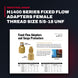 Miller Electric Manufacturing H1400-50 – H1400 Series Fixed Flow Adapters Female Thread Size 5/8-18 Unf Male Thread Size 1/4-Inch Npt.H1400-50 And 0.04