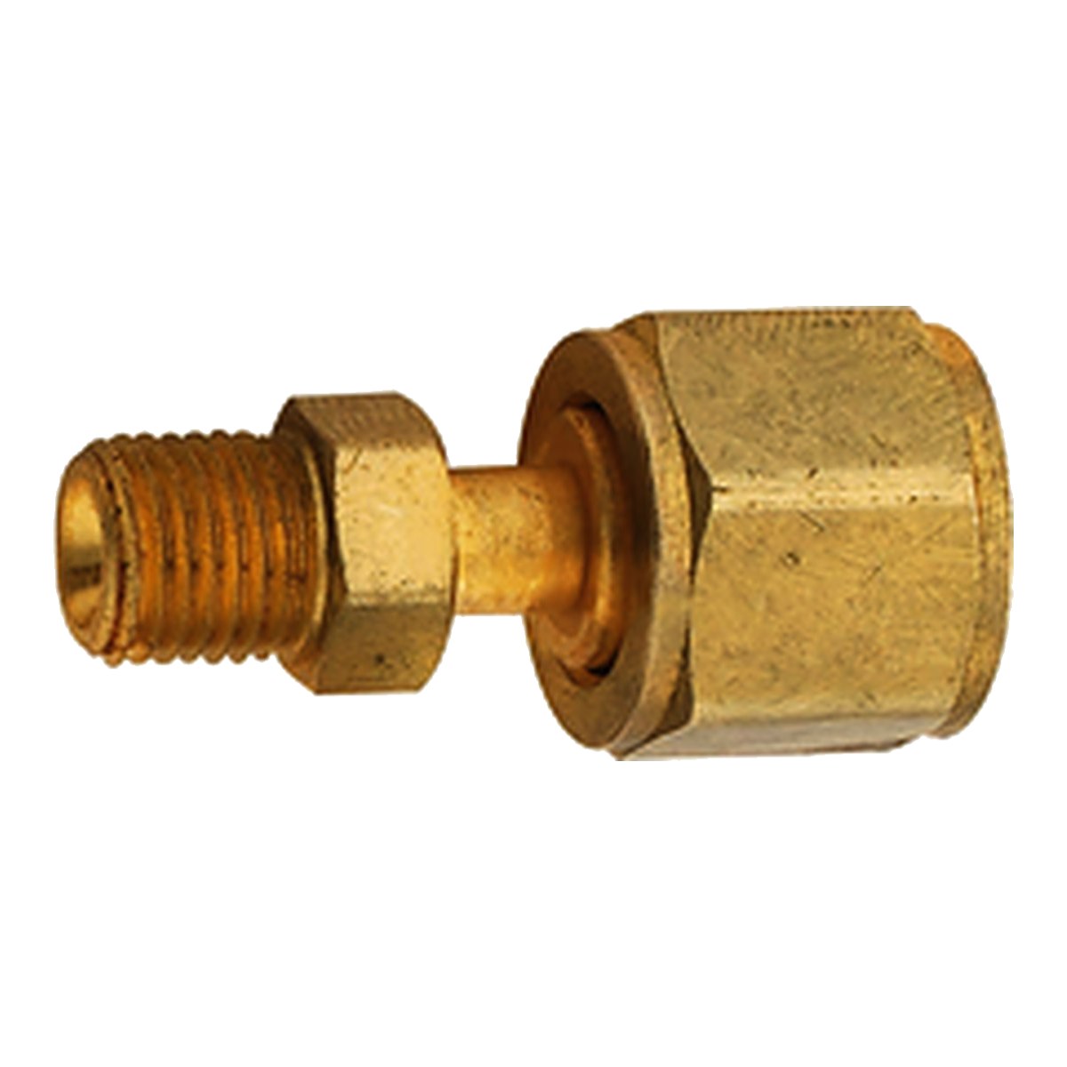 Miller Electric Oxygen Hose Adaptor B to A, Brass