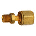 Miller Electric Oxygen Hose Adaptor B to A, Brass
