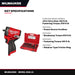 Milwaukee 2562-21 – Cordless Impact Wrench – 3/8 In Drive Size, 400 Ft-Lb Fastening Torque