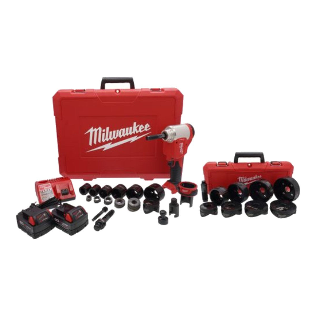 Milwaukee 2676-23 – Portable Knockout Tool 1/2 - 4 Kit
