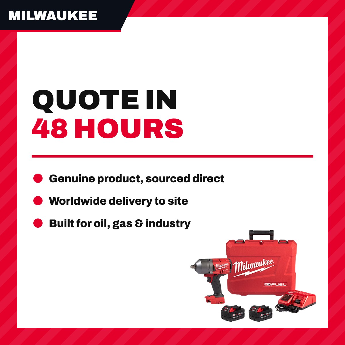 Milwaukee 2766-22R – Impact Socket Set Includes